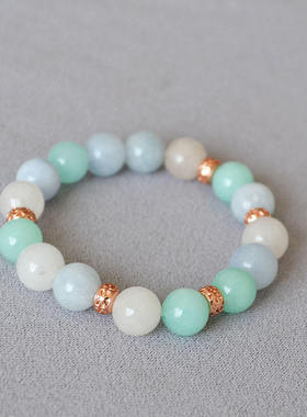 混合材质新款夏日清新时尚手链