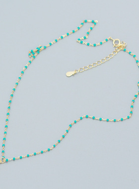 十字架设计感项链叠戴