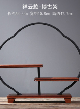 简约现代玄关博古架置物架屏风客厅多宝阁展示架书架茶壶茶具摆件