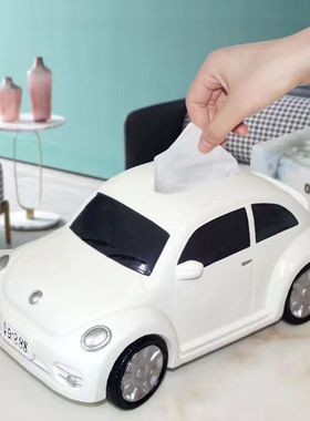 家居装修抽拉式纸巾盒店铺电视柜轻奢工艺摆件茶几摆饰装饰别墅