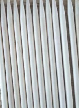 热销小木棍磨尖沙画笔棒雪糕棒木制工艺品diy圆木棒小木棍带尖圆