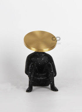 热销抽象艺术软装摆件简约现代轻奢入户玄关客厅电视柜酒柜壁人物