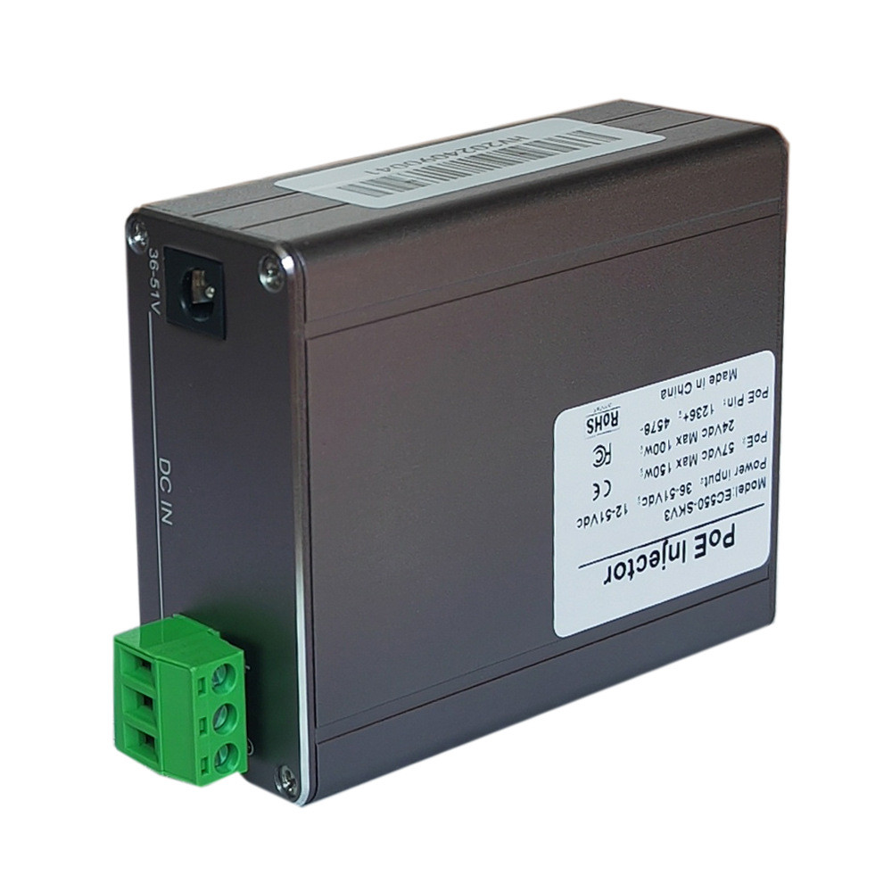 POE injector POE注入器|升压POE供电器|12V输入90w输出 - 图2