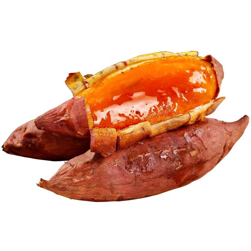 【糖心流油】正宗烟薯25号红薯蜜薯农家自种沙地烤番薯整箱包邮 - 图3