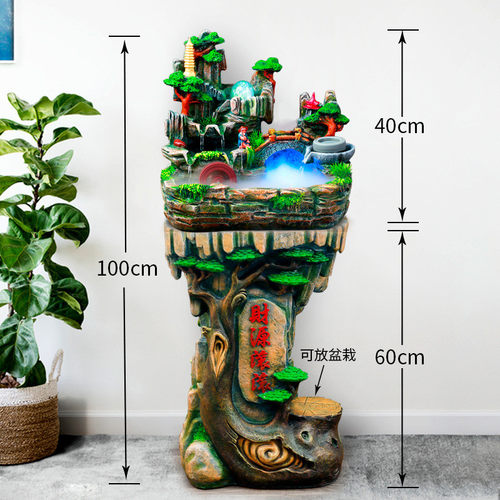 仿真小假山石装饰水族箱造景鱼缸摆件石树脂水草工艺品摆件 - 图1