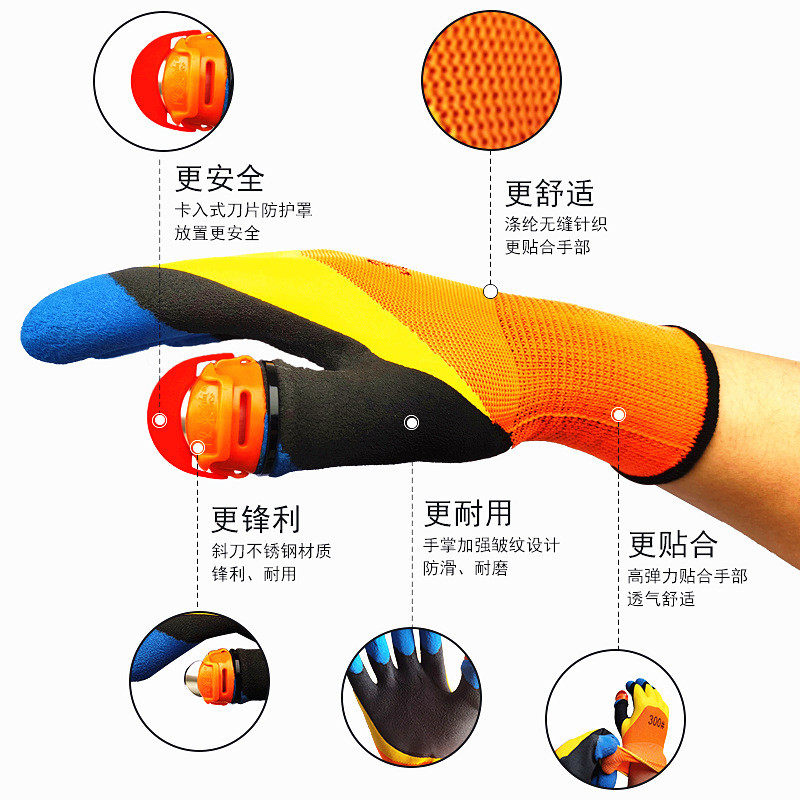 【畅销爆品】摘花椒手套摘菜神器摘豆角采茶拇指刀摘樱桃采摘手套,淘宝优惠券,粉丝福利购,淘宝优惠卷