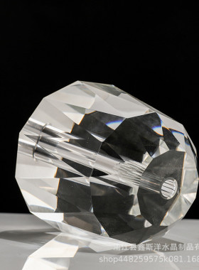 热销简约水晶台灯配件客厅民宿工艺品售楼部前台大厅销售中心样板