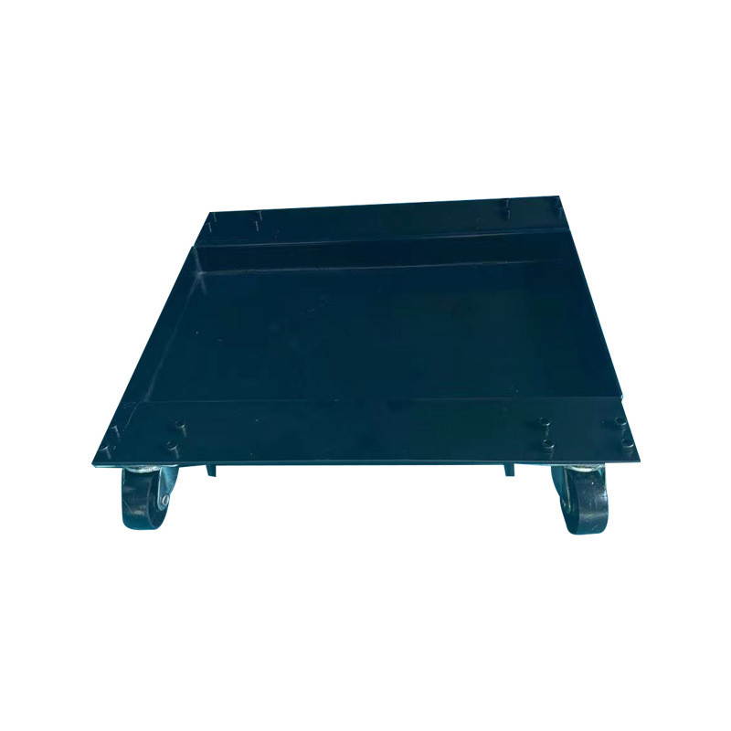 Hot selling black wide body mobile base with wheels square mobile base chassis bracket chassis base with slide