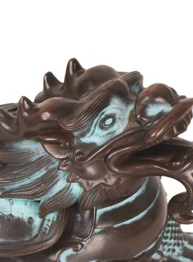 杨铜记合金摆件铜香炉貔貅香炉艺术品家居办公室香炉香炉厂家批发