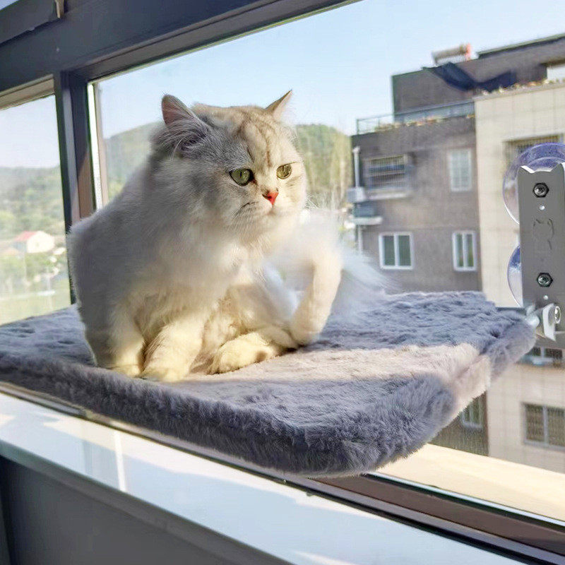 厂家供应吸盘式窗台窗户秋千挂床四季冬季保暖猫吊床宠物窝,淘宝优惠券,粉丝福利购,淘宝优惠卷