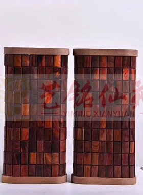 热销大红酸枝枕头打磨床上用品无漆无蜡木质厂家直销