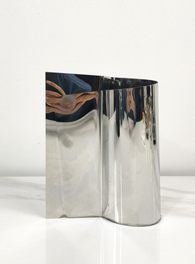 现代创意几何餐桌插花花器客厅玄关花瓶样板房装饰品电视柜花器