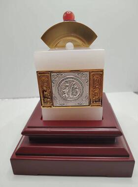 热销厂家供应五福临门印章办公室桌面摆件印章传统文化创意工艺品