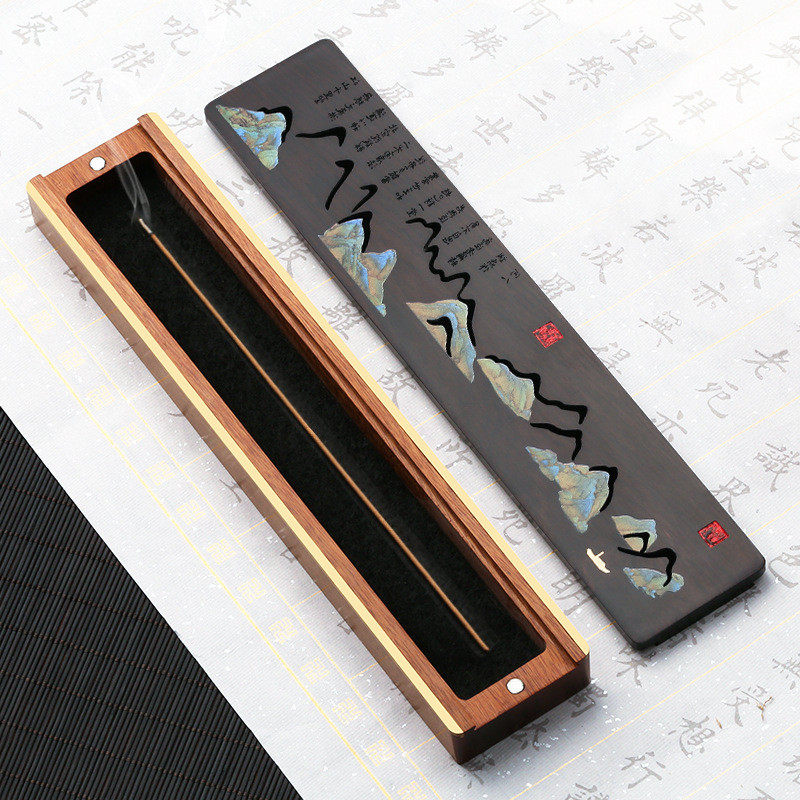 2f木质卧香盒檀香炉室内家用线香插焚香器沉香熏香炉线香炉香道套,淘宝优惠券,粉丝福利购,淘宝优惠卷