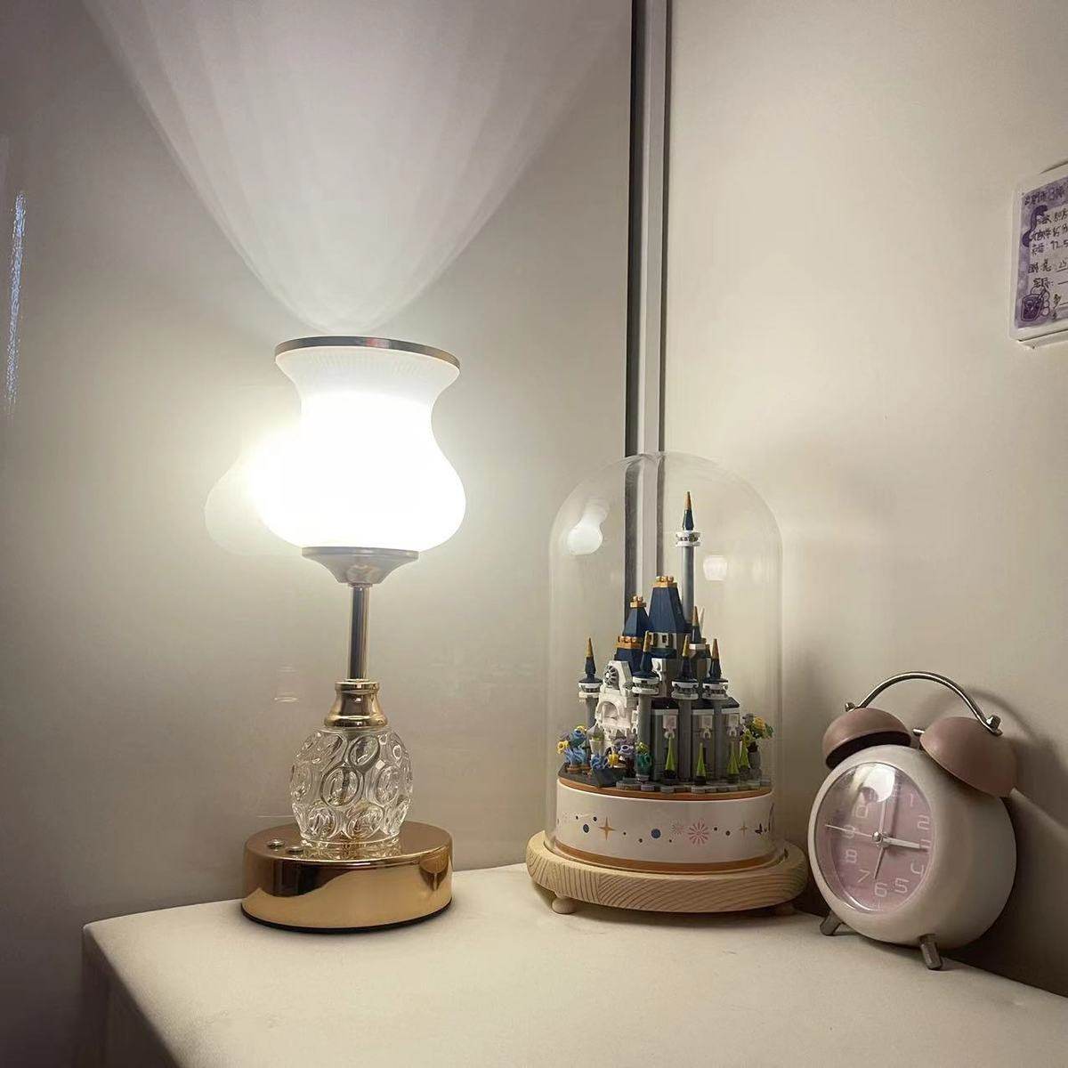 护眼台灯ins少女桌灯卧室床头伴眠灯3色无极调光氛围小夜灯儿童,淘宝优惠券,粉丝福利购,淘宝优惠卷