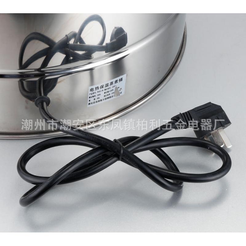 厂家直销商用电热蒸煮桶不锈钢双层桶加热煮面桶防烫汤保温桶松野 - 图3