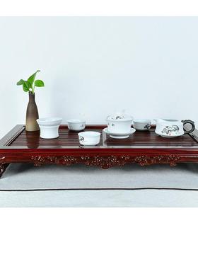 热销家居茶盘木质印度小叶紫檀办公室客厅茶摆件小叶紫檀茶盘干泡