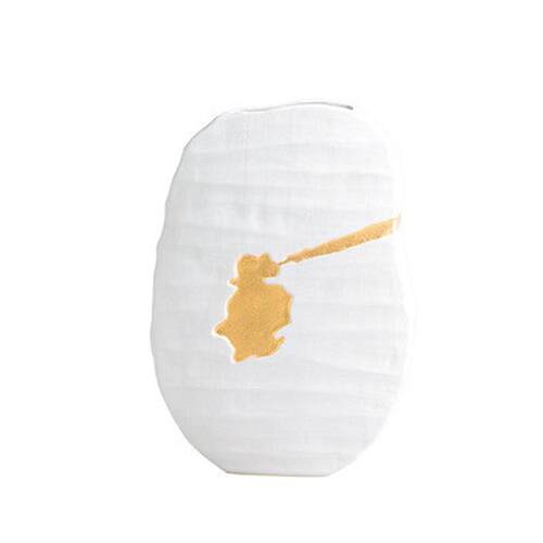 热销欧式陶瓷花瓶干花插花器博古架酒店售楼处家居客厅样板房玄关 - 图0