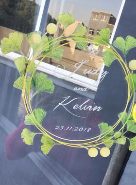 个性创意木质签名板签到结册婚礼庆生日聚会布置道具装饰透明