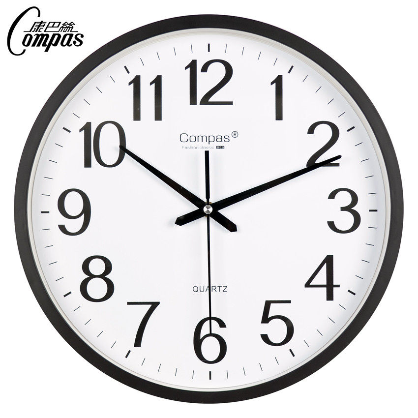 康巴丝新款钟表挂墙时尚钟表挂钟客厅家用餐厅时钟桌面简约石英钟,淘宝优惠券,粉丝福利购,淘宝优惠卷