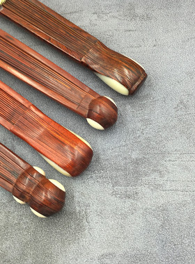 宣纸折扇文玩折扇全芯红木花瓶头带头型宣纸扇10寸苏工扇面