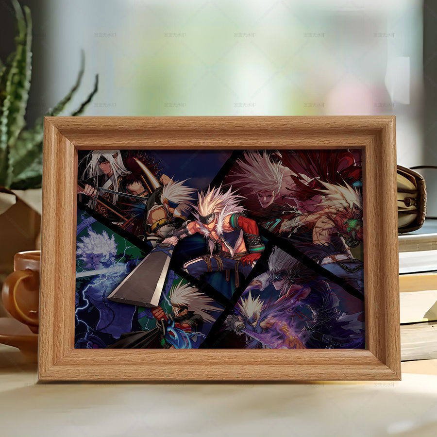 地下城与勇士官网地下城与勇士DNF职业立绘插画周边木质相框新款精致摆台摆件