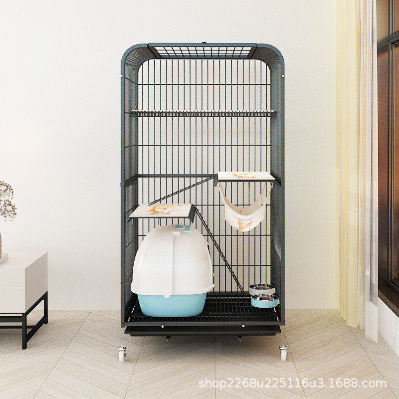 猫笼子猫别墅家用二三层猫窝大型猫笼猫咪宠物自由空间超大猫笼,淘宝优惠券,粉丝福利购,淘宝优惠卷