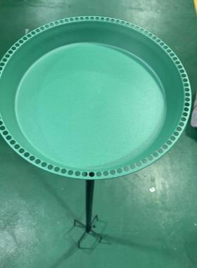 金属模具铁艺浴盆器鸟两用户外金属鸟鸟类喂食器鸟浴