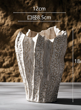 北欧temu陶瓷花瓶家居摆件水培客厅卧室简约装饰创意