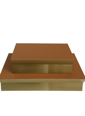 中式皮质首饰盒家居卧室轻奢书房饰品盒样品房售楼处软装收纳盒