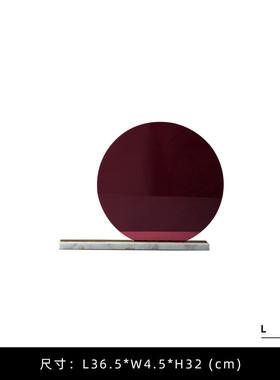 现代简约几何金属折叠镂空屏风摆件线条网格托盘北欧北欧软装饰品