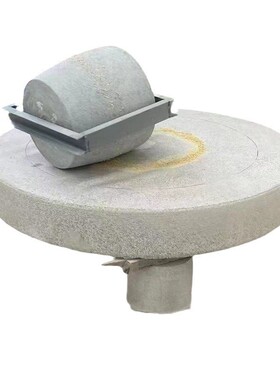 石碾盘家用雕刻磨盘老式磨面碾盘乡村老石头青石石碾子