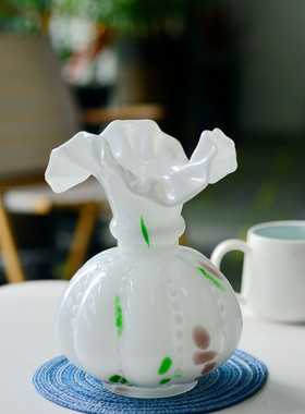 花器北欧风插花新款粉色透明发泡桌面玻璃工艺品摆件玻璃花瓶供应