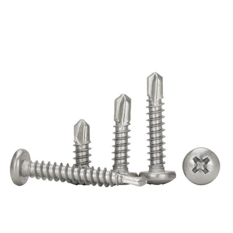 410不锈钢十字圆头钻尾螺丝厂家现货M4.2M4.8盘头自钻自攻螺丝,淘宝优惠券,粉丝福利购,淘宝优惠卷