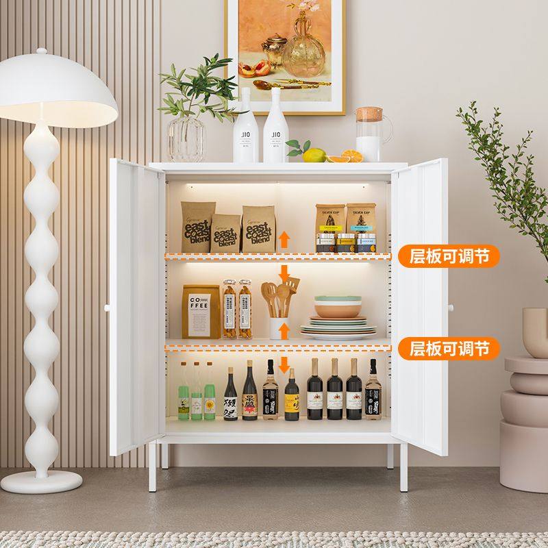 ins风柜子钢制家居铁艺储物柜餐边柜茶水柜置物柜,淘宝优惠券,粉丝福利购,淘宝优惠卷