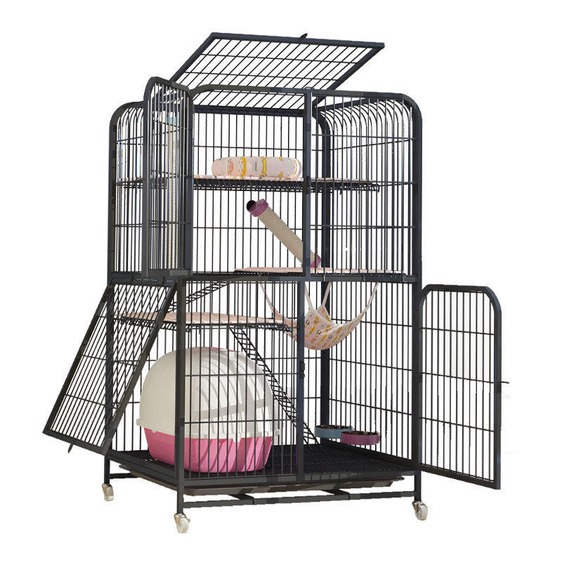 猫笼子猫别墅家用二三层猫窝大型猫笼猫咪宠物自由空间超大猫笼,淘宝优惠券,粉丝福利购,淘宝优惠卷