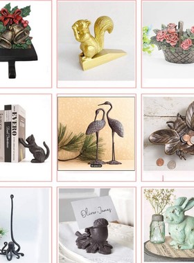 欧式铸铁雕塑牵手金属工艺品摆件家居桌面雕像父女感恩祝福