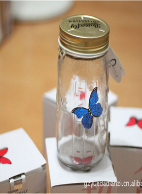 工厂罐热销高品质蝴蝶电商会飞的蝴蝶仿真蝴蝶会飞的蝴蝶罐