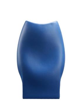 现代简约凹肚花瓶摆件客厅玄关售楼处树脂插花器样板间电视柜软装