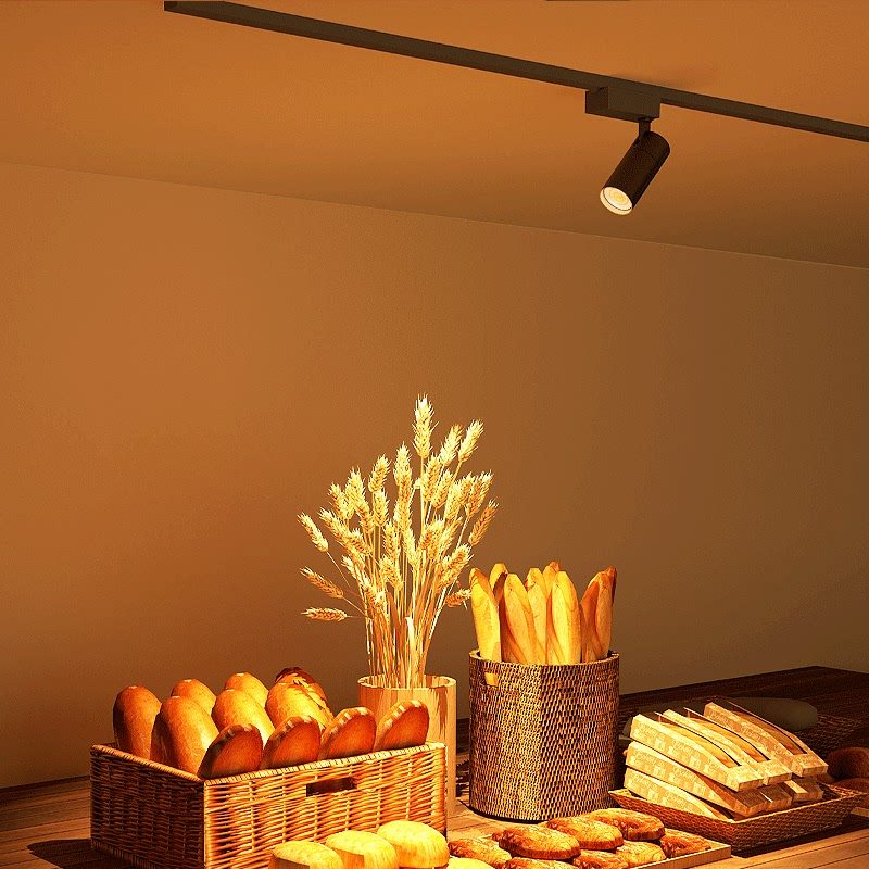 烘培店专用led轨道灯面包店商用超亮节能蛋糕店专用高显指数射灯,淘宝优惠券,粉丝福利购,淘宝优惠卷
