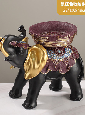 新居招财象乔迁大象摆件客厅茶几电视柜摆设开业结婚礼品装饰批发