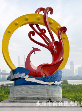 源头工厂大型雕塑城市园林广场不锈钢雕塑大型景观户外厂家定做