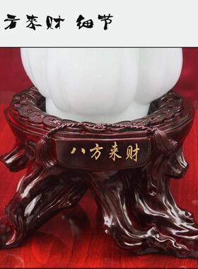 大号八方开业财玉白菜摆件家居客厅办公室装饰品来乔迁工艺品批发