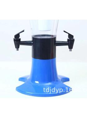 厂家发398s双头直供光带龙头塑料ktv 酒吧 大排档酒炮 分酒器