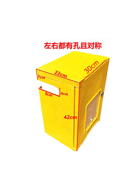 三相表箱玻璃钢户外燃气表方箱一表位仪表位多表保护箱电表遮挡箱