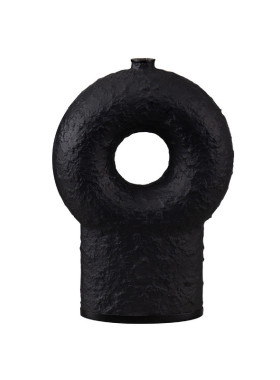 侘寂风日式树脂花瓶新中式客厅花器摆件样板房插花花瓶装饰