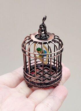 1:12微缩天平称ob11娃娃屋仿真摆件合金场景,迷你合金小挂钟