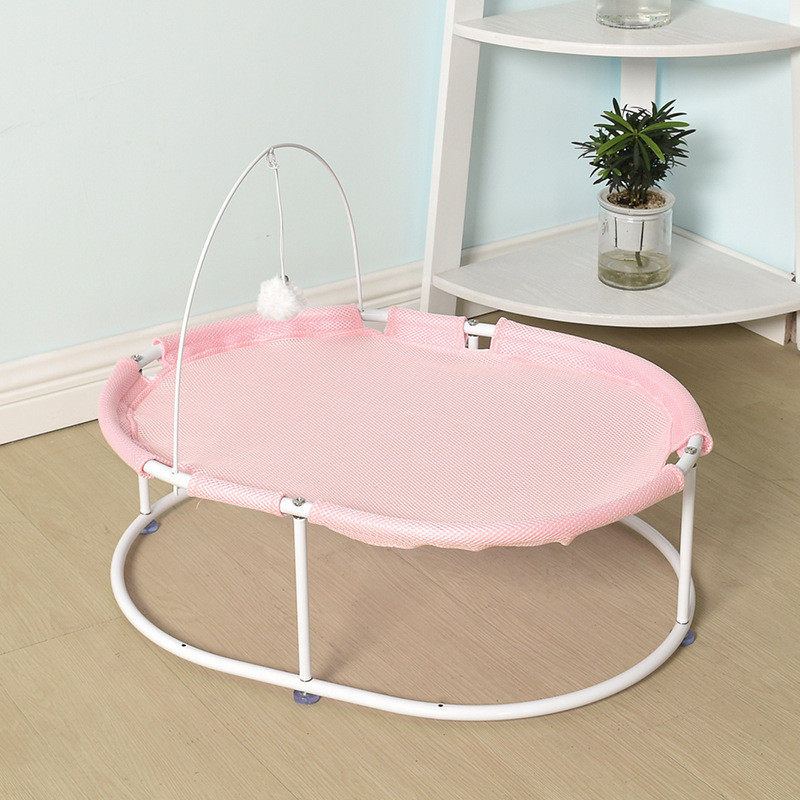 夏季猫窝新款拆卸透气猫床离地防潮网布猫咪小型犬睡觉床狗窝,淘宝优惠券,粉丝福利购,淘宝优惠卷