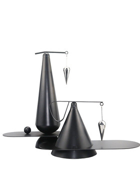 热销简约金属平衡样板间艺术摆件电视柜抽象客厅家居售楼处桌面装