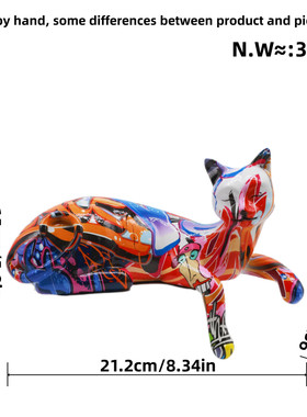 新品挂姿猫高级面家居客厅装饰书桌办公桌摆件树脂工艺品送礼